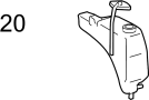 View Cap SUB - Assembly, RESERV. Cap, Tank. Reservoir Cap.  Full-Sized Product Image 1 of 6