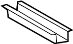 View Floor Pan Crossmember (Front, Rear, Upper, Lower) Full-Sized Product Image