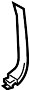 View Liftgate Trim Scuff Plate (Rear) Full-Sized Product Image 1 of 2