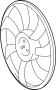 View Engine Cooling Fan Blade Full-Sized Product Image 1 of 3