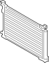 Image of A/C Condenser image for your 2003 TOYOTA COROLLA