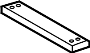 View Floor Pan Reinforcement Brace (Front, Lower) Full-Sized Product Image 1 of 7