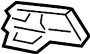 View Door Lock Rod Cover (Rear) Full-Sized Product Image