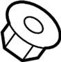View Grommet. Retainer. Nut. Bumper. (Rear, Upper, Lower) Full-Sized Product Image