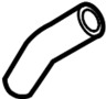 View Hose. HEATER. Engine. Coolant.  Full-Sized Product Image 1 of 5