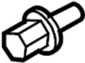 View Bolt. Pulley. CRANKSHAFT.  Full-Sized Product Image 1 of 10