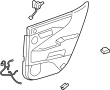 View Door Interior Trim Panel (Rear) Full-Sized Product Image 1 of 2
