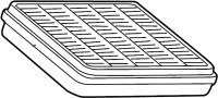 View Engine Air Filter Full-Sized Product Image
