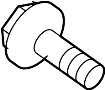 View Screw. Grille. (Lower) Full-Sized Product Image 1 of 7