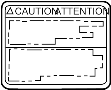 Image of Caution Label. LABEL, TOWING CAUTIO. Warning label.  Caution Label. Towing. image for your 2021 TOYOTA HIGHLANDER