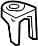 View Bracket. CAB. MOUNT.  Full-Sized Product Image 1 of 4
