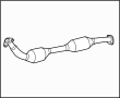 View Catalytic Converter (Front) Full-Sized Product Image 1 of 2