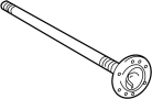 View Drive Axle Shaft (Rear) Full-Sized Product Image 1 of 4