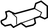 View BAR. Guide. Torsion. BACK DOOR TOR. bracket.  Full-Sized Product Image 1 of 6