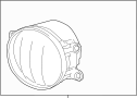 View Fog Light (Right) Full-Sized Product Image 1 of 4