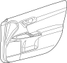 View Door Interior Trim Panel (Front) Full-Sized Product Image 1 of 1