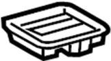 View Spare Tire Compartment Cover Latch Full-Sized Product Image 1 of 2