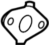 View Gasket. Pipe. Engine. Cooler. Coolant.  Full-Sized Product Image 1 of 7