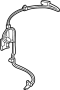View ABS Wheel Speed Sensor (Left, Front) Full-Sized Product Image 1 of 5