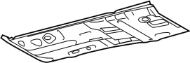 View Floor Pan (Right, Front) Full-Sized Product Image 1 of 3