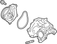 View Engine Water Pump Housing Full-Sized Product Image 1 of 2