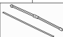 View Windshield Wiper Blade (Right, Front) Full-Sized Product Image 1 of 1