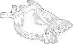 View Suspension Subframe Crossmember (Rear) Full-Sized Product Image