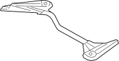 View Suspension Subframe Crossmember Brace (Rear) Full-Sized Product Image 1 of 2
