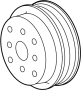 View Engine Water Pump Pulley Full-Sized Product Image