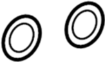 View Outlet. Water. Gasket. Ring.  Full-Sized Product Image 1 of 5