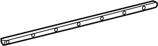 753183A0A01 Door Molding Seal (Rear, Lower)