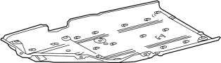 View Tank. Protector. Fuel. Shield. Skid Plate. SUB - Assembly.  Full-Sized Product Image