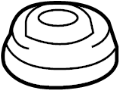 View Crossmember. Suspension. Insulator. (Rear, Upper) Full-Sized Product Image