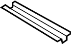 View Floor Pan Crossmember (Front, Rear, Lower) Full-Sized Product Image 1 of 3
