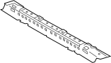 View Floor Pan Crossmember (Front, Rear, Upper, Lower) Full-Sized Product Image 1 of 2