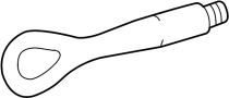 Image of Tow Hook (Front, Rear) image for your 2019 Toyota 4Runner   