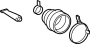 Image of CV Joint Boot Kit (Rear). A kit of one or multiple. image for your 2007 Toyota Sienna  Limited Mini Passenger Van 