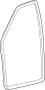 Image of Door Seal (Front, Rear, Upper, Lower) image for your 2019 Ford F-150 3.5L EcoBoost V6 A/T 4WD XL Extended Cab Pickup Fleetside 