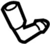 View Headlight Washer Hose Connector Full-Sized Product Image