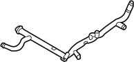 View Engine Coolant Crossover Pipe. Water Pipe.  Full-Sized Product Image