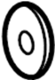 View Rod. Support. Grommet.  Full-Sized Product Image