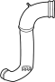 View Engine Air Intake Hose (Front, Rear) Full-Sized Product Image