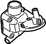 View ADAPTER. Engine Oil Cooler Bracket. Engine Oil Filter Housing. Oil filter hsng.  Full-Sized Product Image