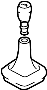 View Manual Transmission Shift Boot Full-Sized Product Image