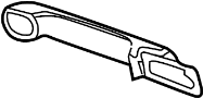 View Exterior Door Handle Full-Sized Product Image
