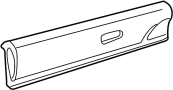 View Door Interior Trim Panel (Upper) Full-Sized Product Image 1 of 1