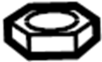 View Engine Oil Cooler Nut Full-Sized Product Image