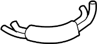 View Pipe. Tube. Hose. (Front) Full-Sized Product Image