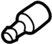 View Hose. Coupling. Connector. (Upper, Lower) Full-Sized Product Image