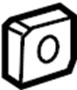 View Seat Belt Receptacle Spacer Full-Sized Product Image